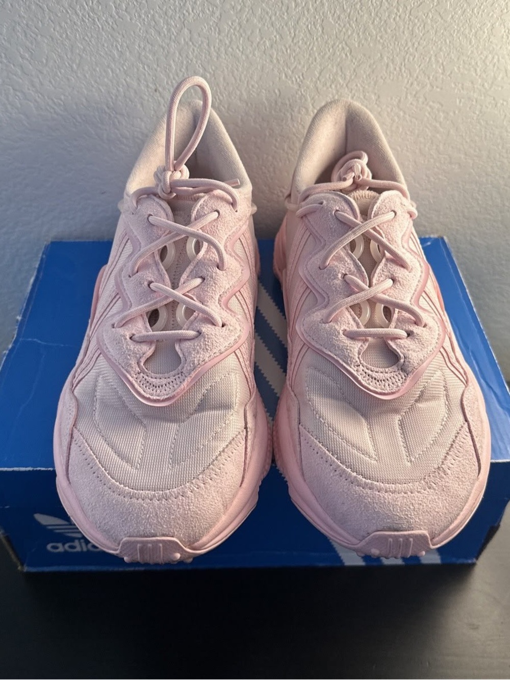adidas Women's Light Pink Runner Sneakers